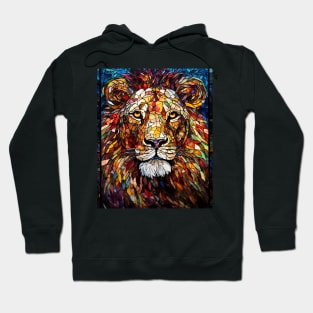 African lion face Hoodie